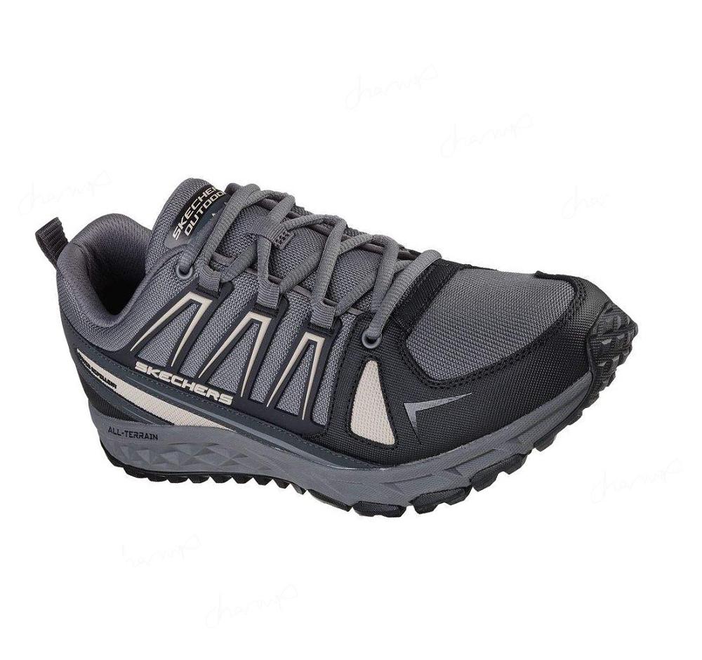 Zapatillas Skechers Escape Plan - Carretera Peak Hombre Gris Negras | A039X_AR