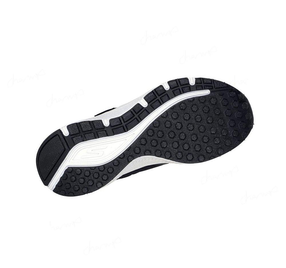 Zapatillas Skechers GO RUN Consistent - Kelpton Niño Negras Blancas | I820A_AR