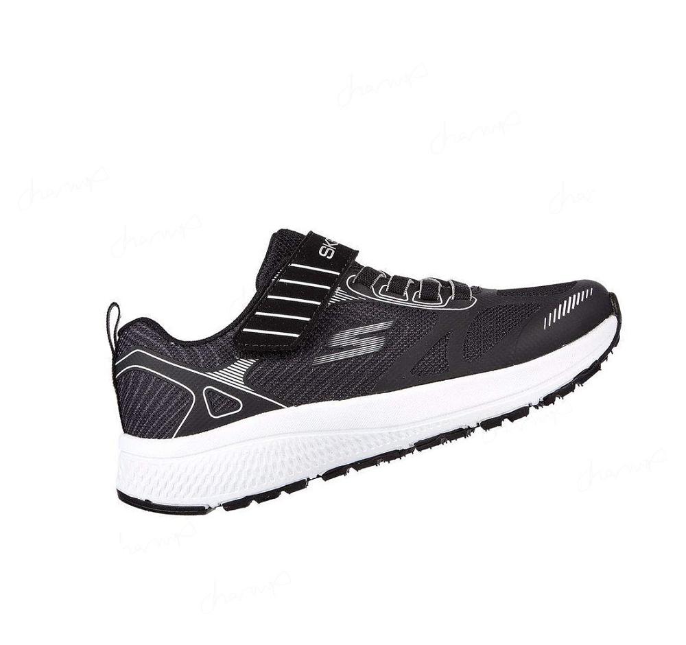 Zapatillas Skechers GO RUN Consistent - Kelpton Niño Negras Blancas | I820A_AR