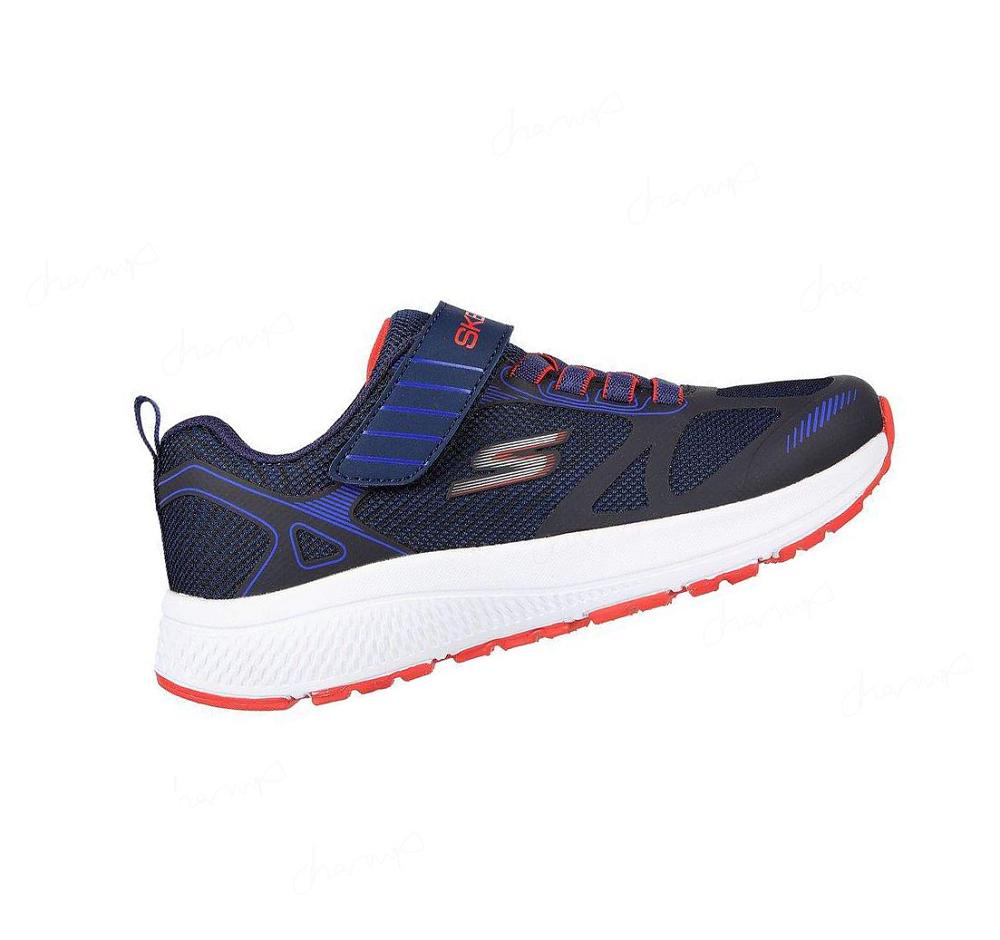 Zapatillas Skechers GO RUN Consistent - Kelpton Niño Azul Marino Rojas | IT950_AR