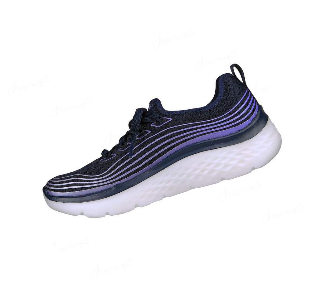 Zapatillas Skechers GO WALK Hyper Burst - Valar Mujer Azul Marino Lavanda | T19TG_AR