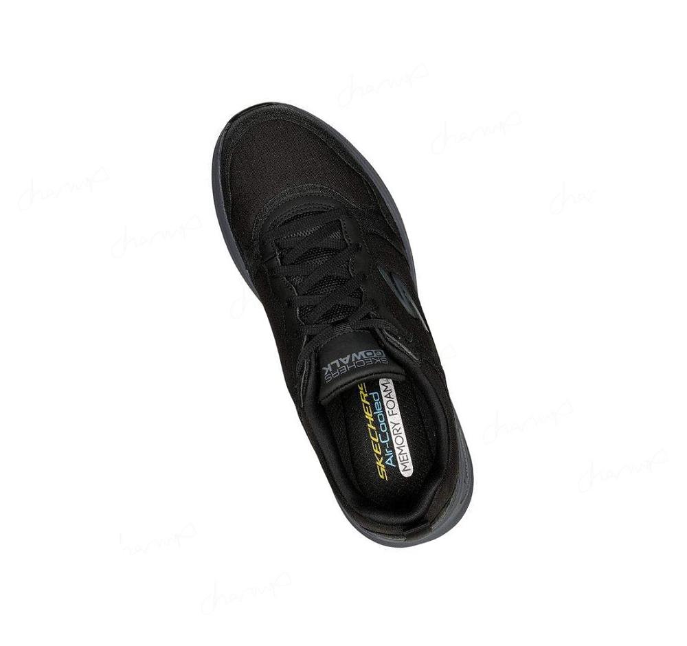 Zapatillas Skechers GO WALK Outdoor - Woodcrest Hombre Negras Gris | A989D_AR