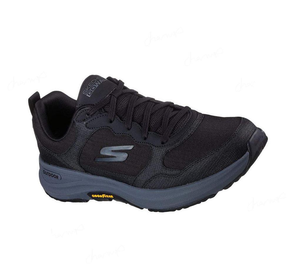 Zapatillas Skechers GO WALK Outdoor - Woodcrest Hombre Negras Gris | A989D_AR