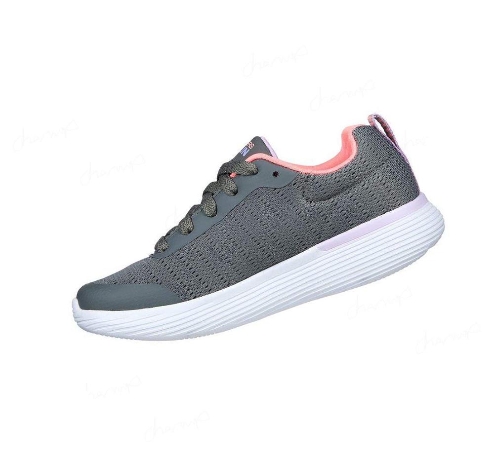 Zapatillas Skechers GOrun 400 V2 - Basic Edge Niña Gris Rosas | TA95A_AR