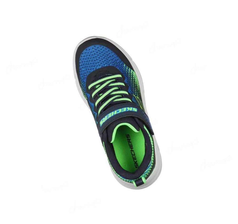 Zapatillas Skechers GOrun 650 - Norvo Niño Azul Marino Verde | A0A5D_AR