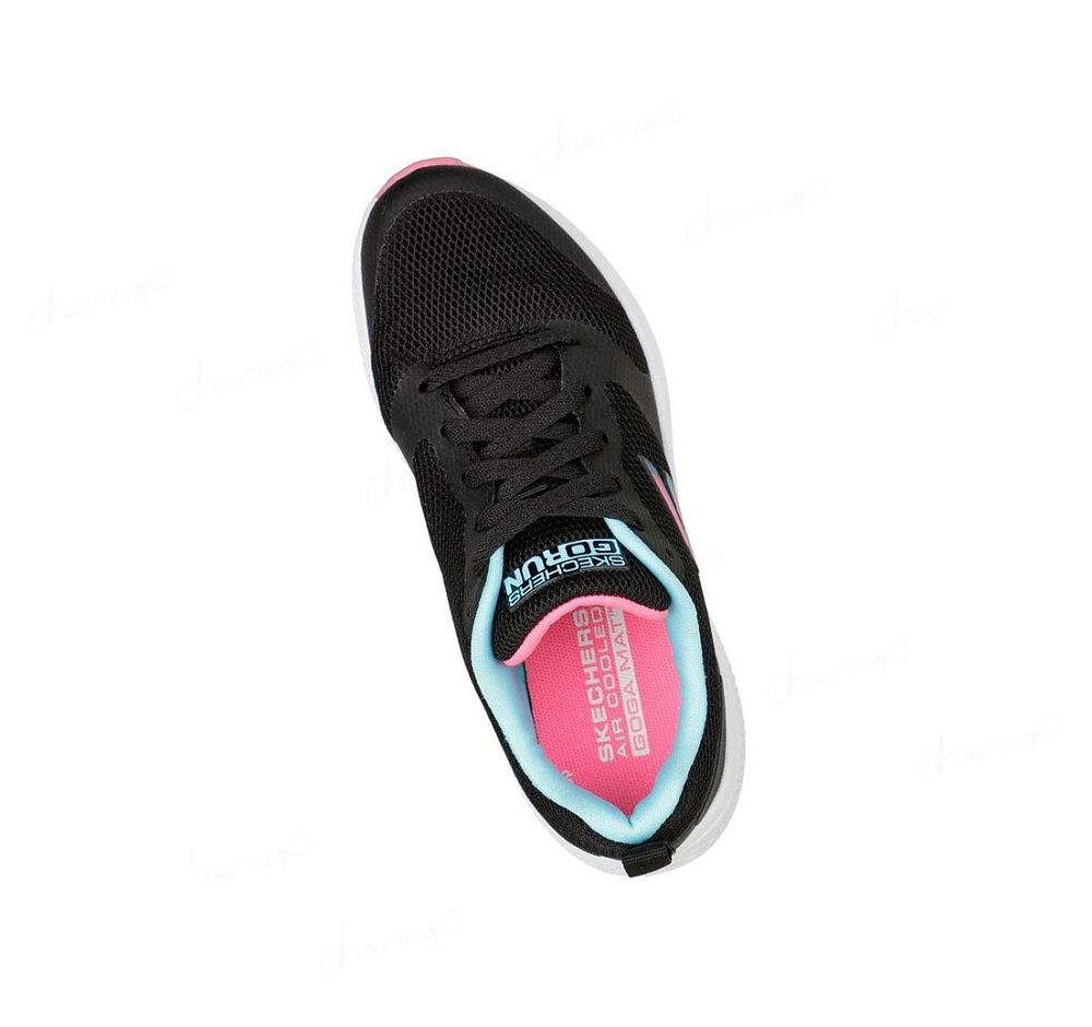 Zapatillas Skechers GOrun Consistent - Bright Logics Niña Negras | T3953_AR