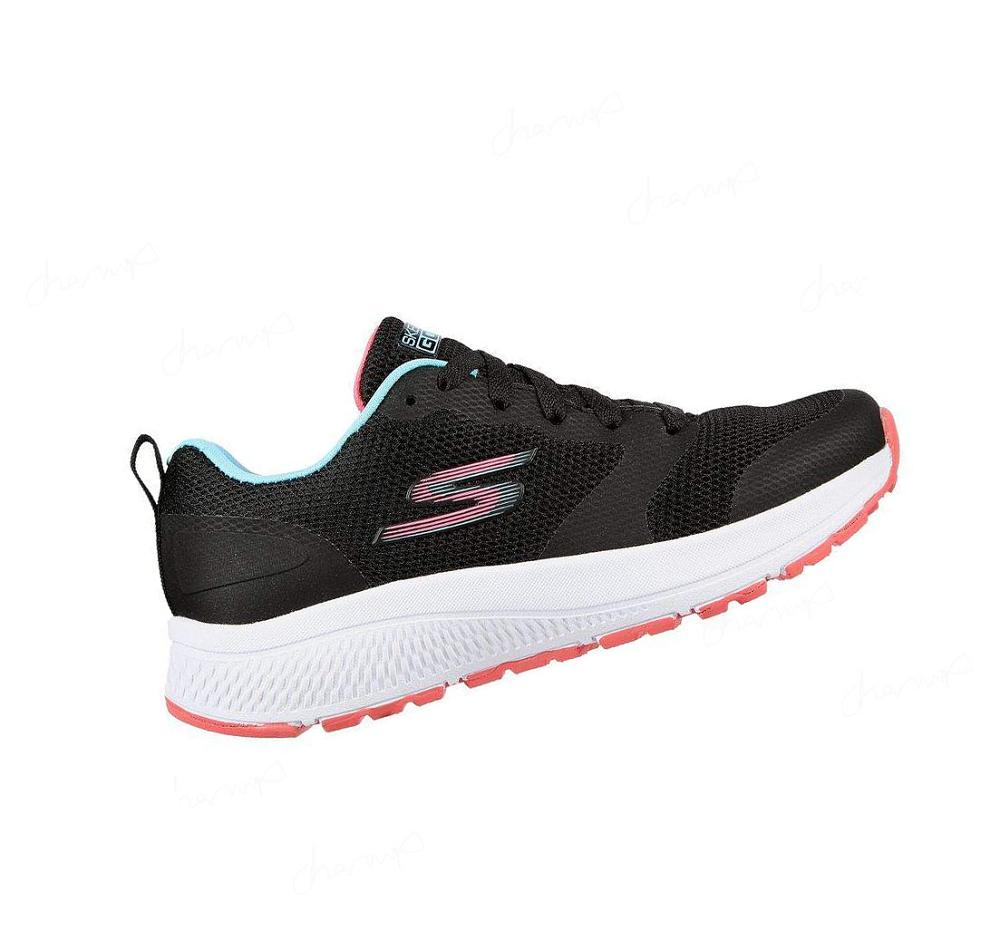 Zapatillas Skechers GOrun Consistent - Bright Logics Niña Negras | T3953_AR