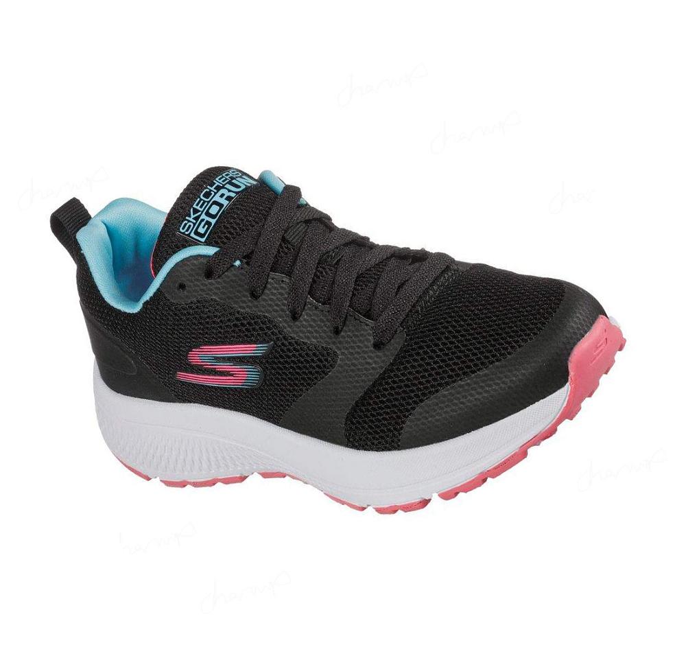 Zapatillas Skechers GOrun Consistent - Bright Logics Niña Negras | T3953_AR