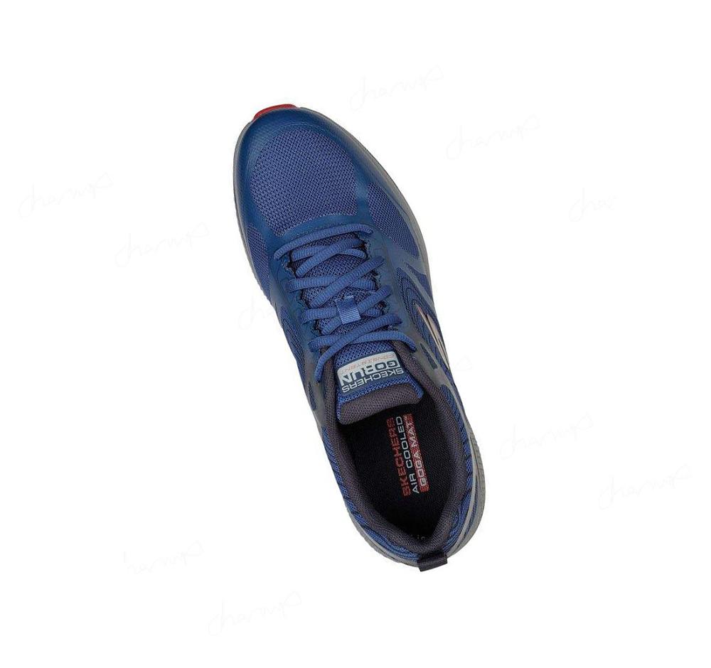 Zapatillas Skechers GOrun Consistent - Fleet Rush Hombre Azul Marino Rojas | A650B_AR