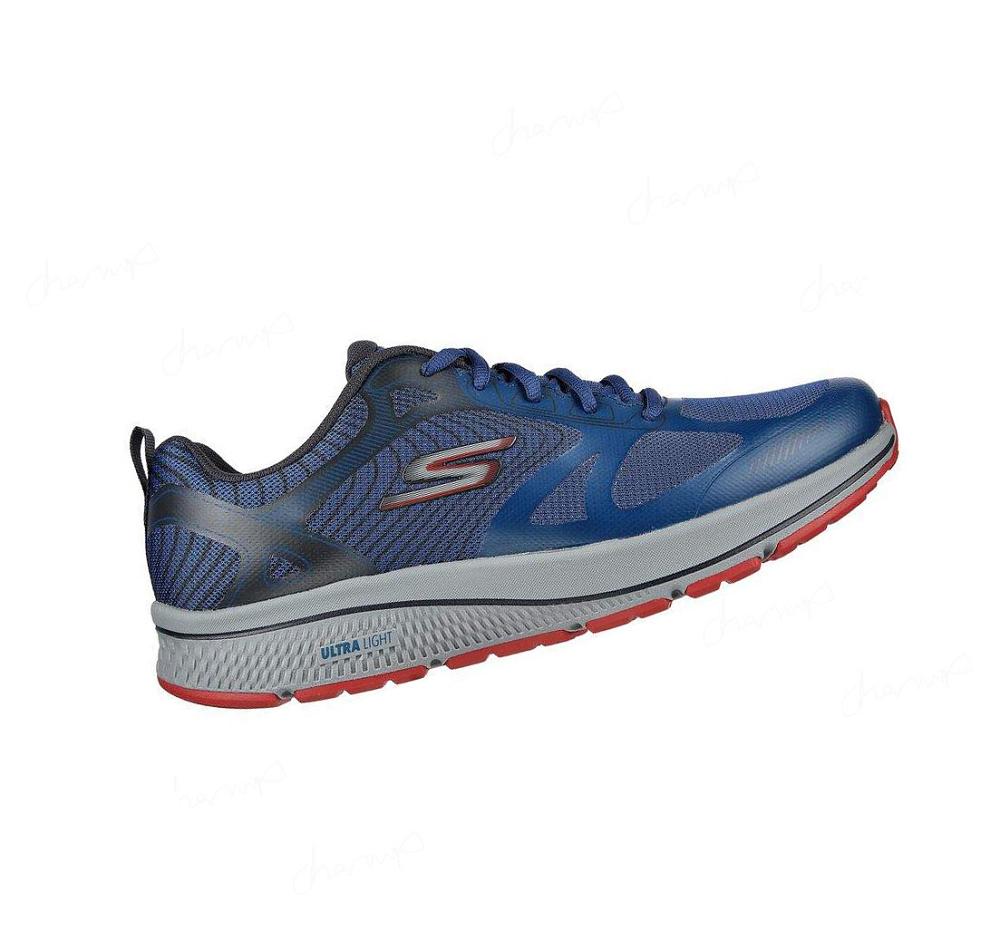 Zapatillas Skechers GOrun Consistent - Fleet Rush Hombre Azul Marino Rojas | A650B_AR