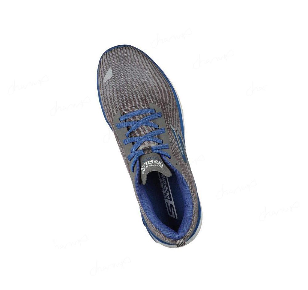 Zapatillas Skechers GOrun Forza 4 Hyper Hombre Gris Azules | 3T1AB_AR