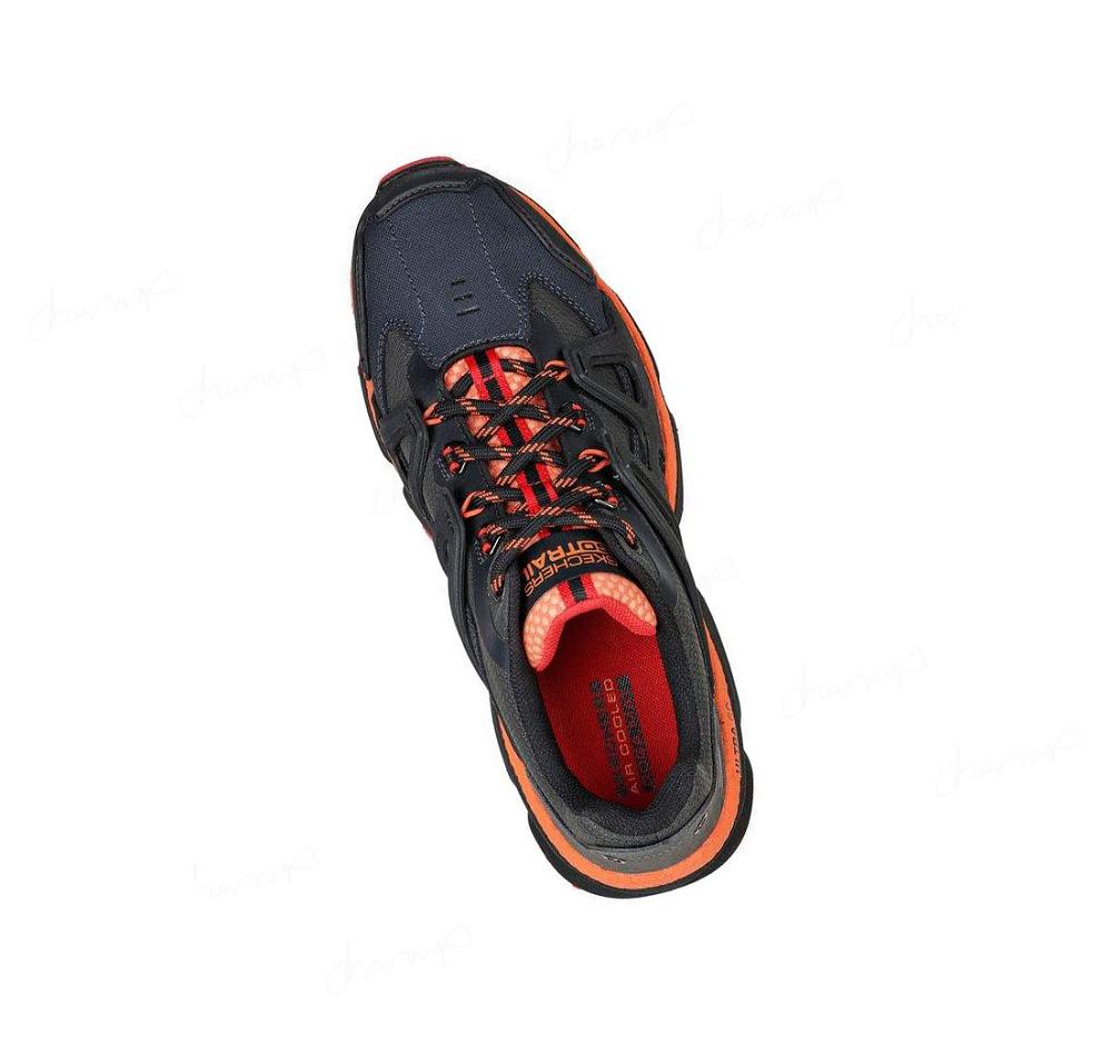 Zapatillas Skechers GOtrail Alpine Hombre Negras Naranjas | AA1AR_AR