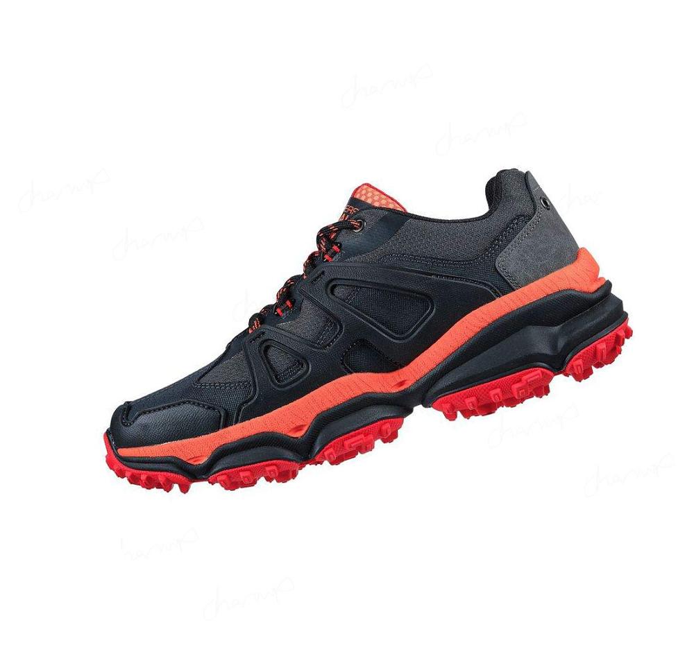 Zapatillas Skechers GOtrail Alpine Hombre Negras Naranjas | AA1AR_AR