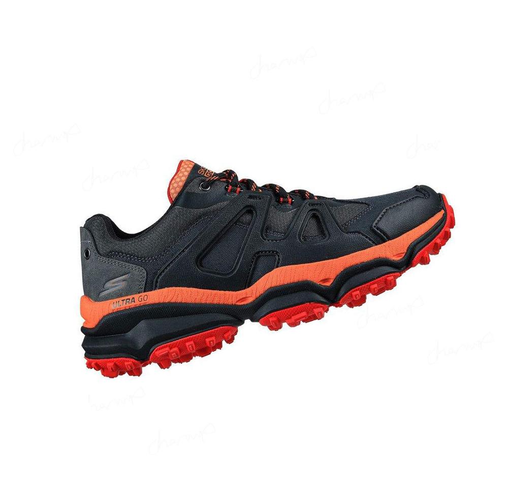 Zapatillas Skechers GOtrail Alpine Hombre Negras Naranjas | AA1AR_AR