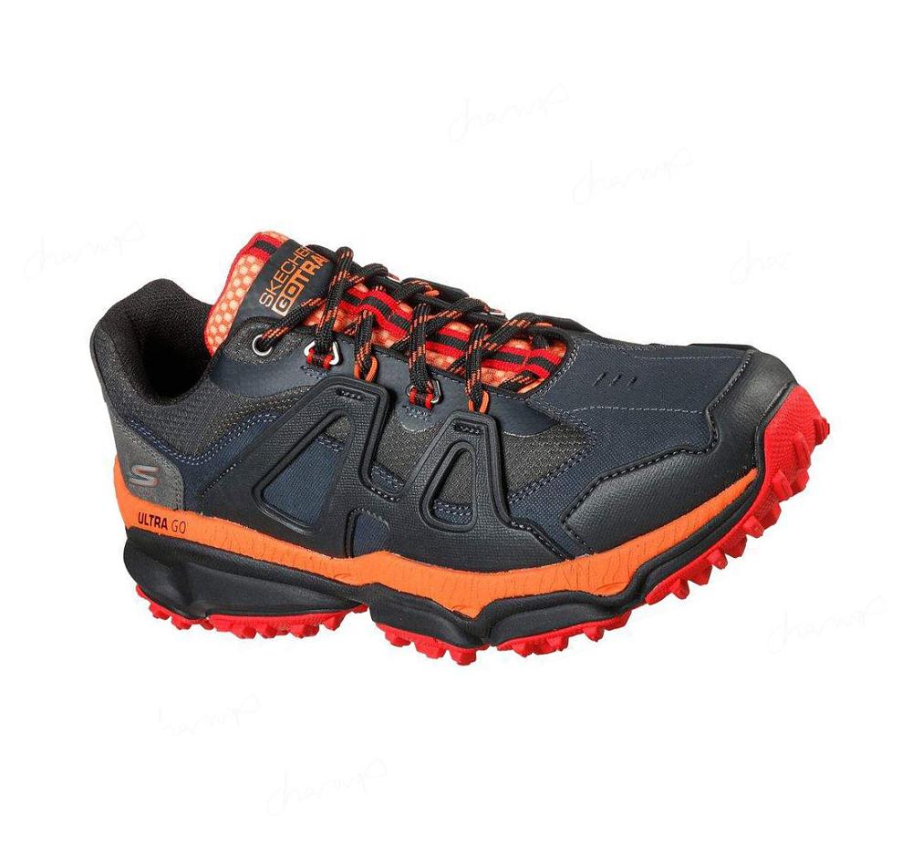 Zapatillas Skechers GOtrail Alpine Hombre Negras Naranjas | AA1AR_AR