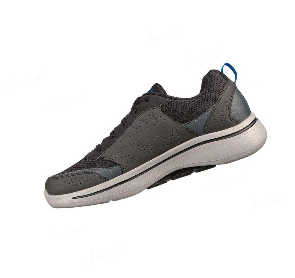 Zapatillas Skechers GOwalk Arch Fit - Recharge Hombre Negras Azules | 5512A_AR