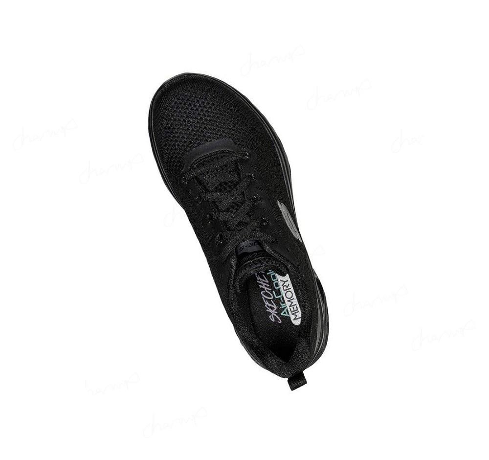 Zapatillas Skechers Glide-Step Deporte - New Wonder Mujer Negras | 6822S_AR