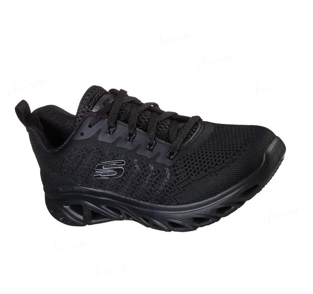 Zapatillas Skechers Glide-Step Deporte - New Wonder Mujer Negras | 6822S_AR