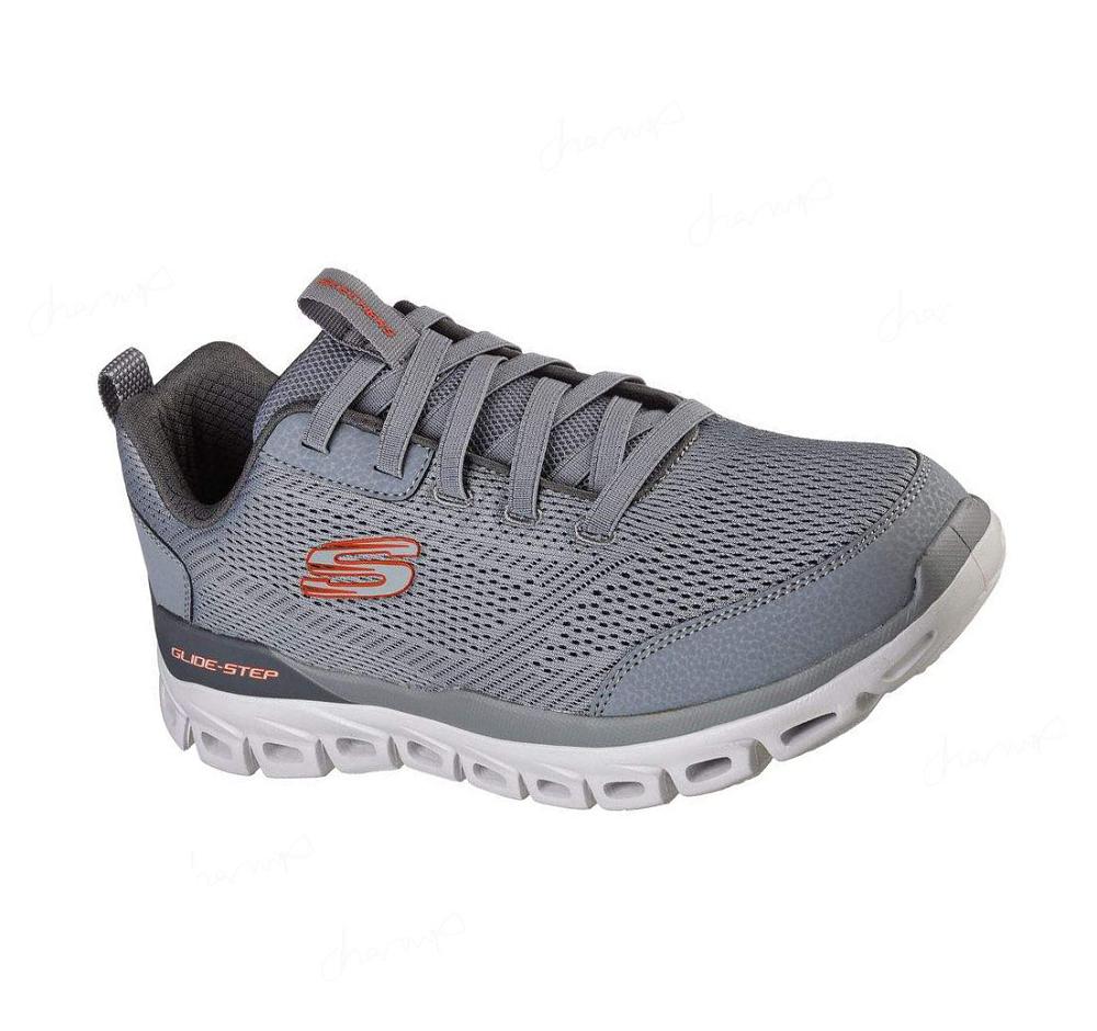 Zapatillas Skechers Glide-Step Hombre Gris | 523T3_AR