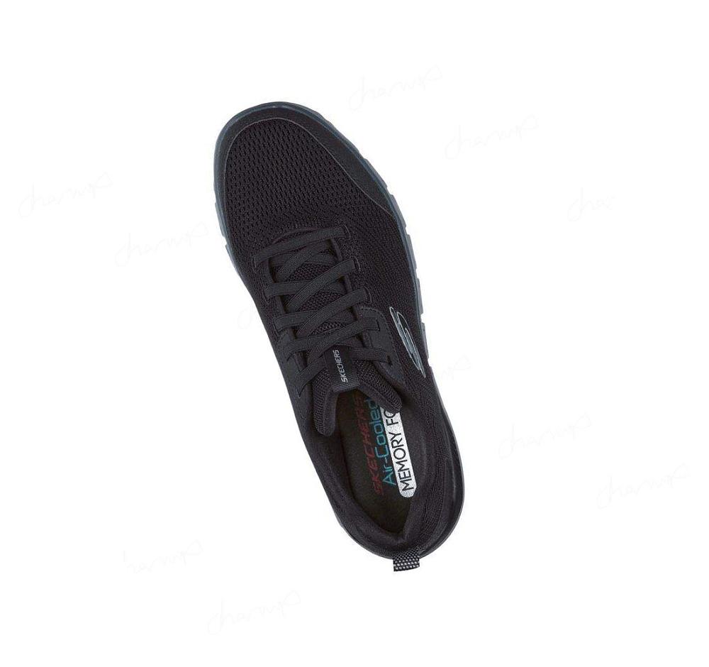 Zapatillas Skechers Glide-Step Hombre Negras Gris | 52398_AR