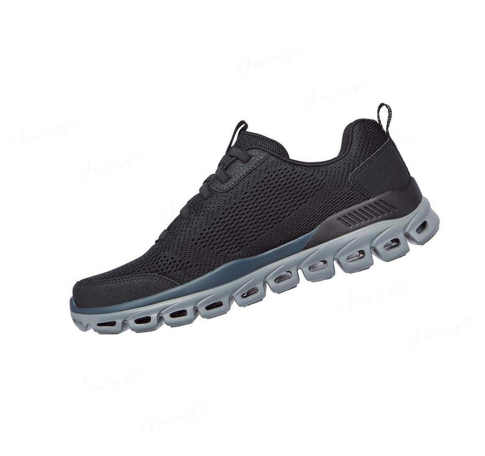 Zapatillas Skechers Glide-Step Hombre Negras Gris | 52398_AR