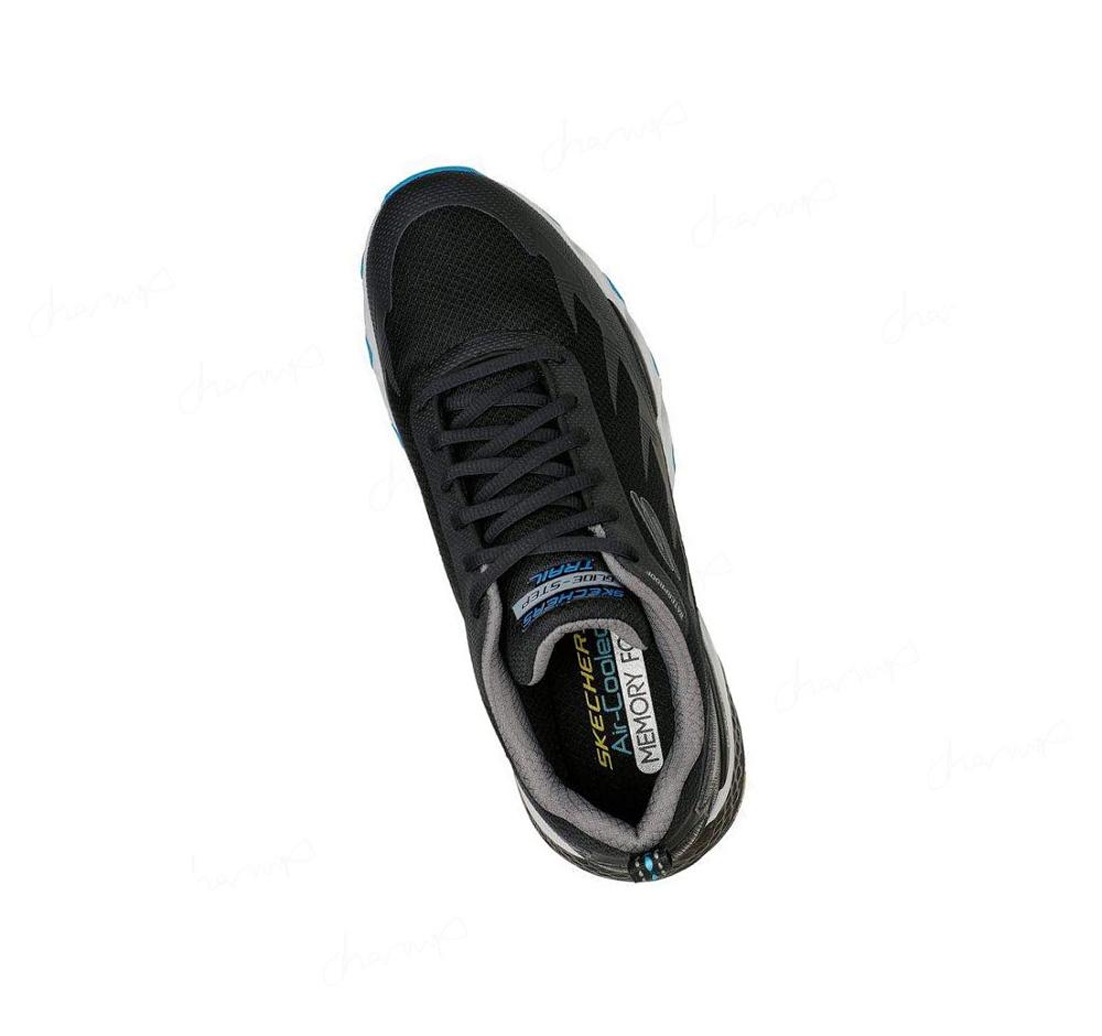 Zapatillas Skechers Glide-Step Trail - Botanic Hombre Negras | 528TX_AR