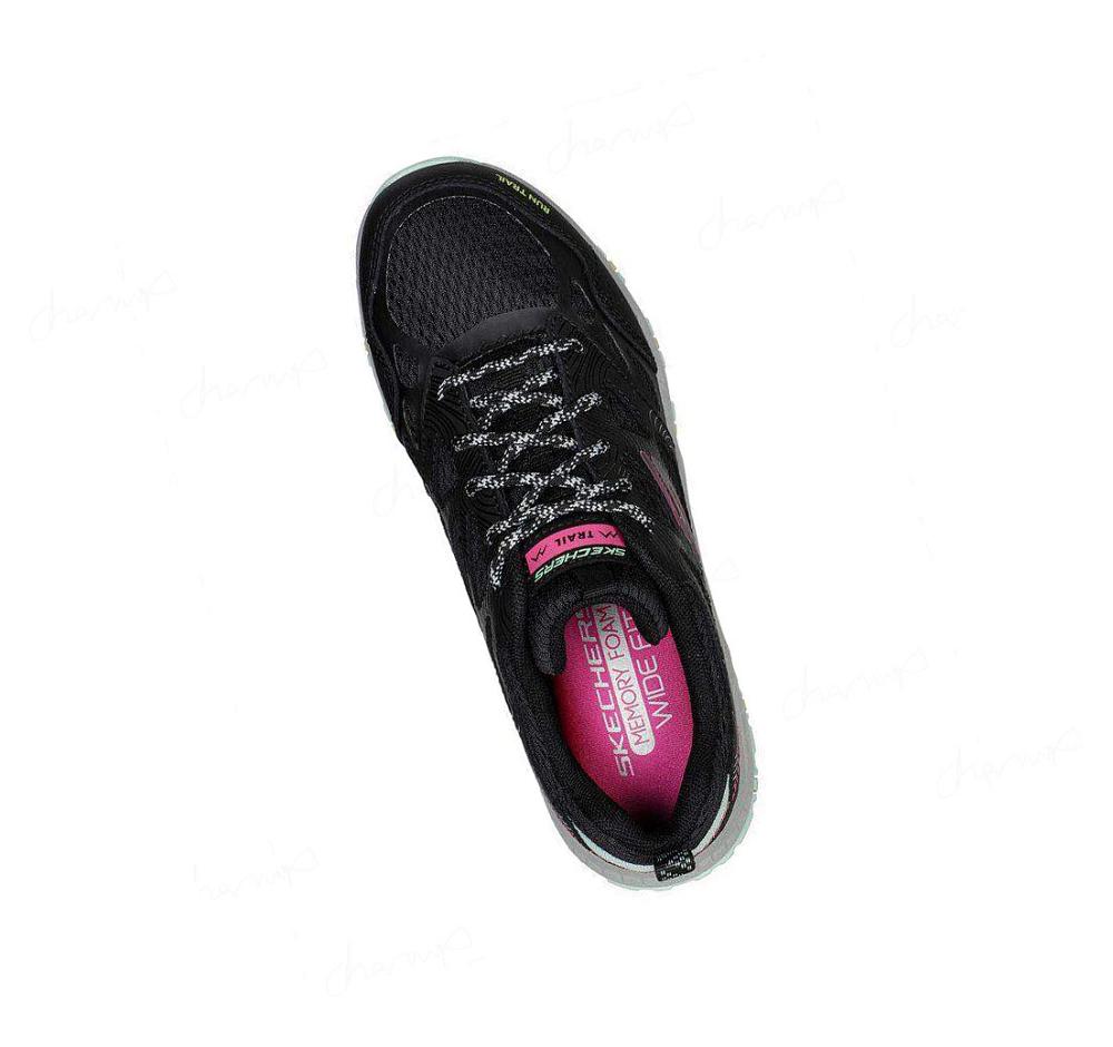 Zapatillas Skechers Hillcrest - Pure Escapade Mujer Negras Multicolor | AT98C_AR