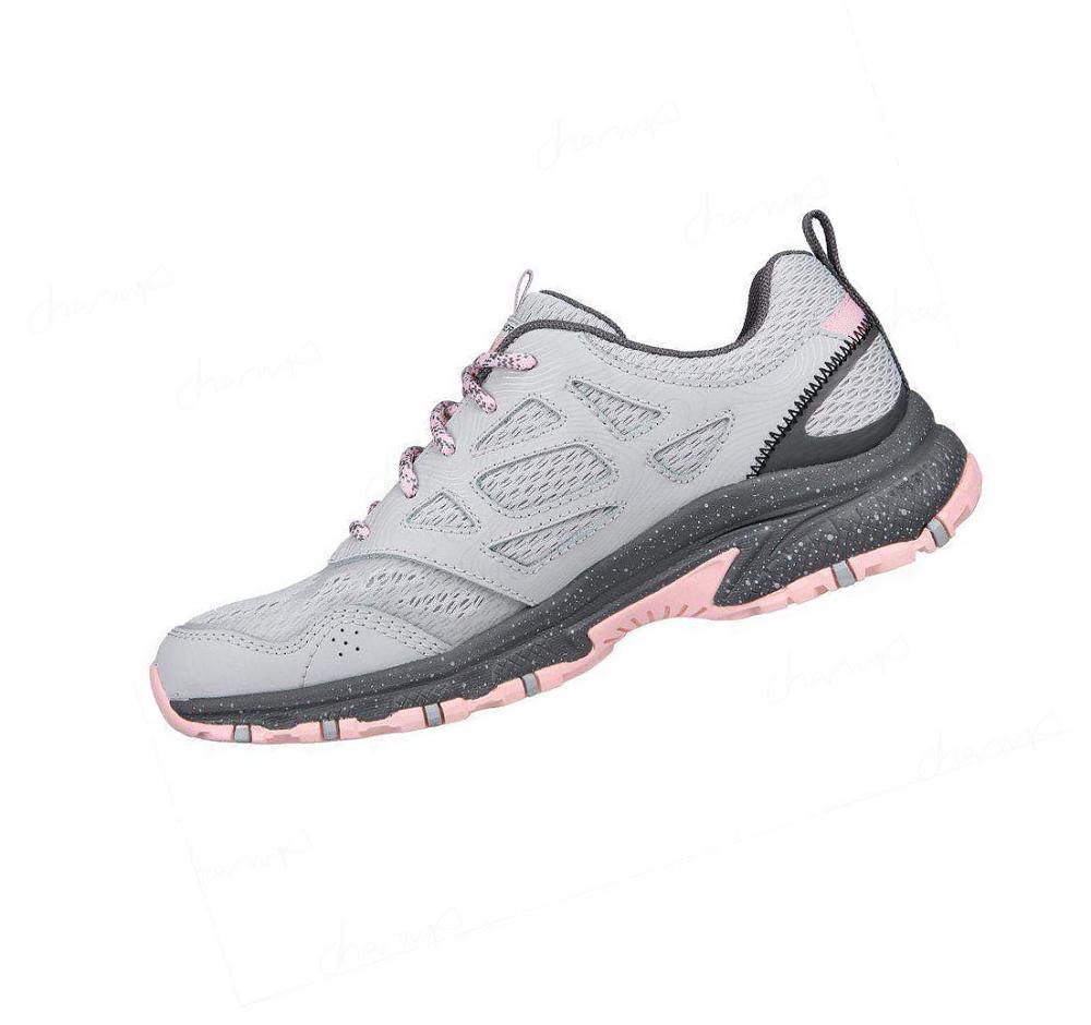 Zapatillas Skechers Hillcrest - Pure Escapade Mujer Gris Rosas | T859A_AR