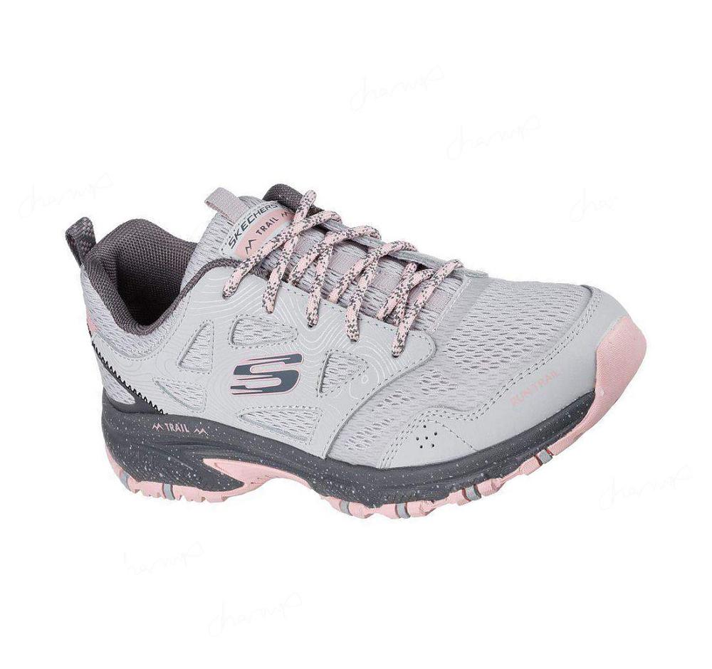 Zapatillas Skechers Hillcrest - Pure Escapade Mujer Gris Rosas | T859A_AR