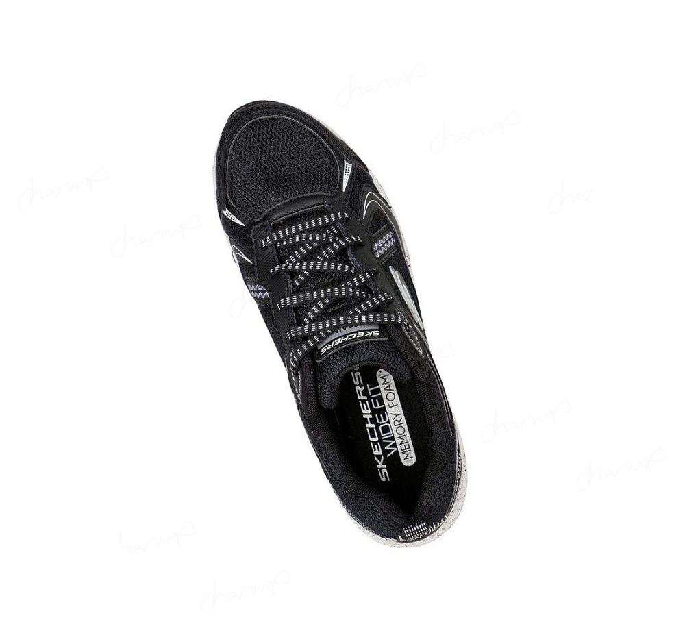 Zapatillas Skechers Hillcrest - Vast Adventure Mujer Negras Blancas | A823B_AR