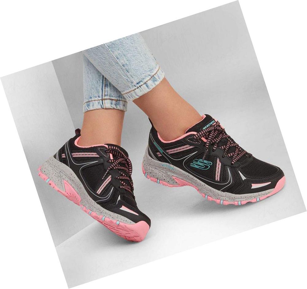 Zapatillas Skechers Hillcrest - Vast Adventure Mujer Negras Rosas | A8A8L_AR