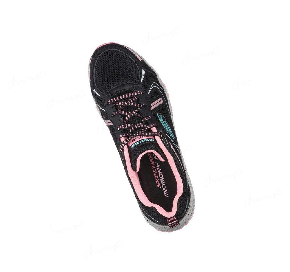 Zapatillas Skechers Hillcrest - Vast Adventure Mujer Negras Rosas | A8A8L_AR