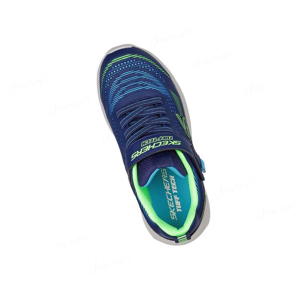 Zapatillas Skechers Hyper-Blitz - Hydro-Tronix Niño Azul Marino Azules | T9050_AR