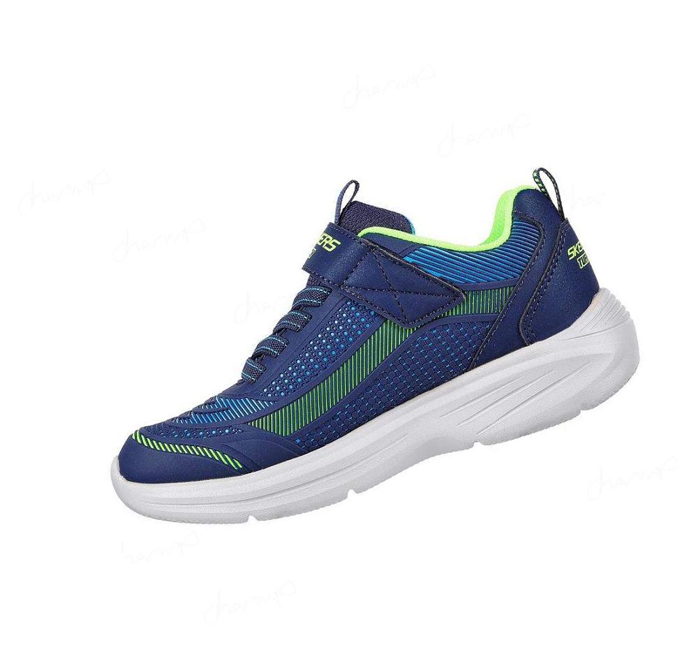 Zapatillas Skechers Hyper-Blitz - Hydro-Tronix Niño Azul Marino Azules | T9050_AR