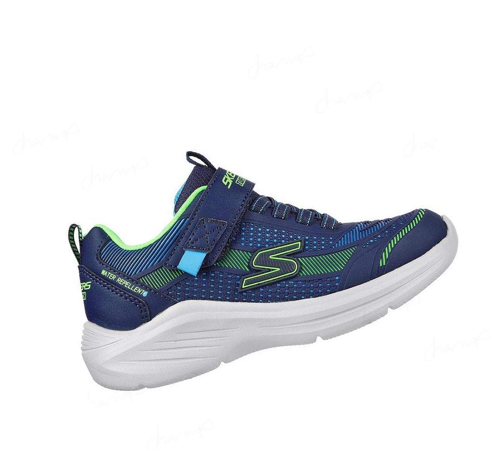 Zapatillas Skechers Hyper-Blitz - Hydro-Tronix Niño Azul Marino Azules | T9050_AR