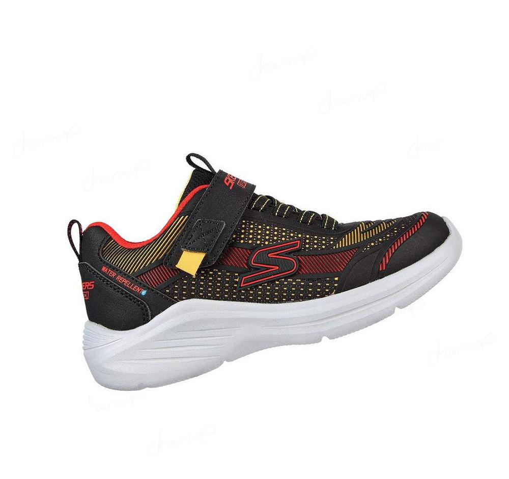 Zapatillas Skechers Hyper-Blitz - Hydro-Tronix Niño Negras Rojas | T91T8_AR