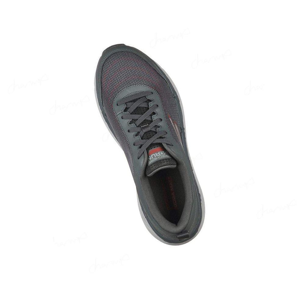 Zapatillas Skechers Max Cushioning Premier - Paragon Hombre Gris Rojas | 6300L_AR