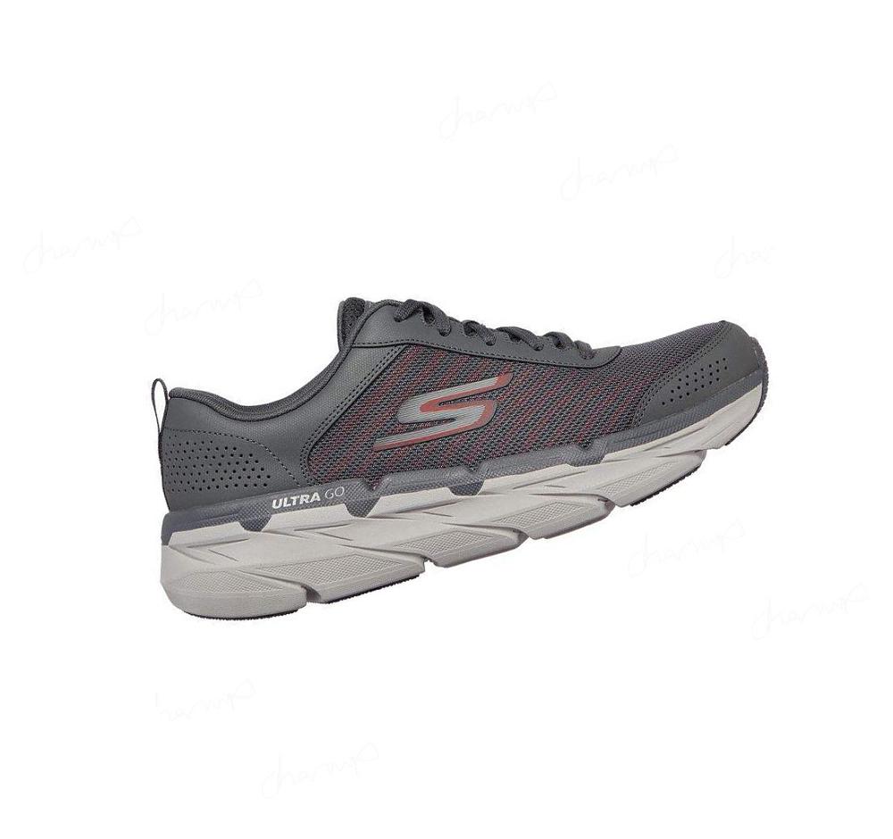 Zapatillas Skechers Max Cushioning Premier - Paragon Hombre Gris Rojas | 6300L_AR