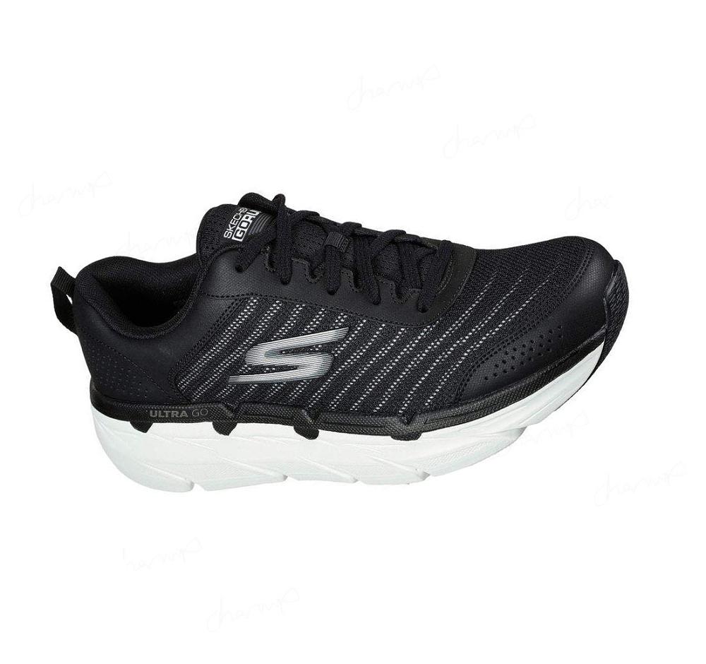 Zapatillas Skechers Max Cushioning Premier - Paragon Hombre Negras Blancas | 6312R_AR