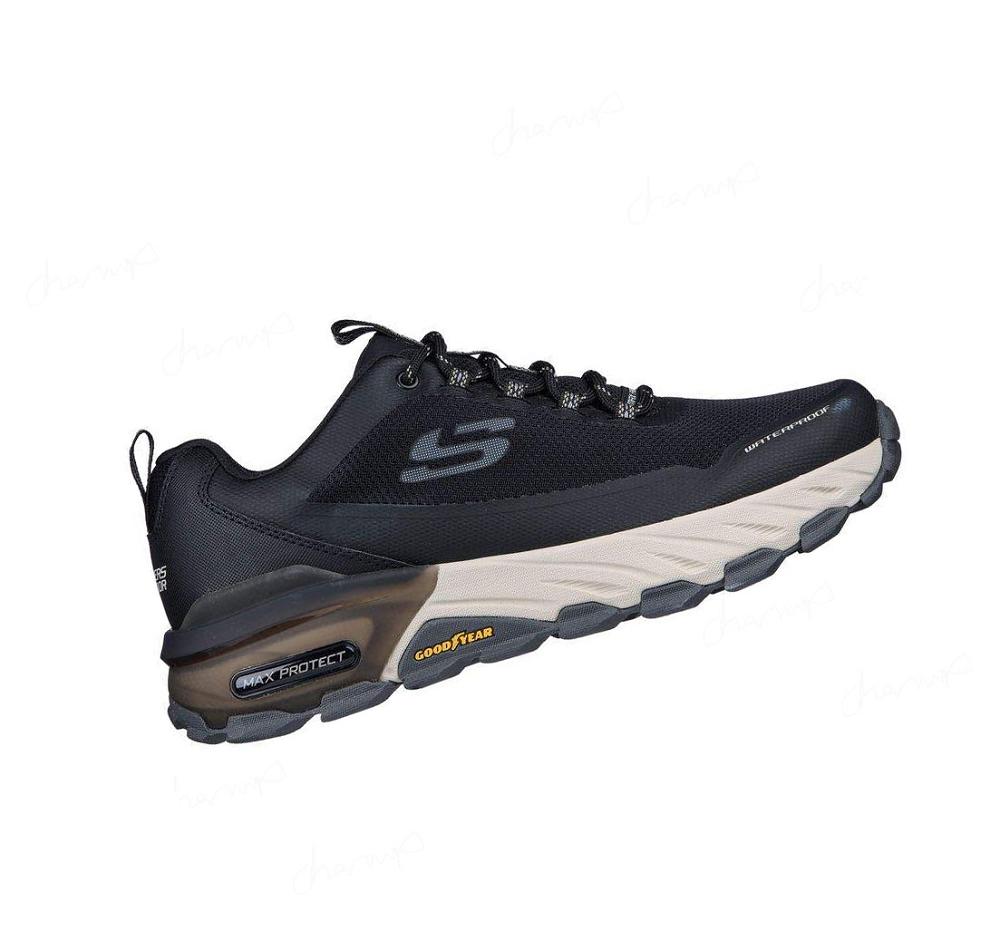 Zapatillas Skechers Max Protect - Fast Pista Hombre Negras Gris | 598TA_AR