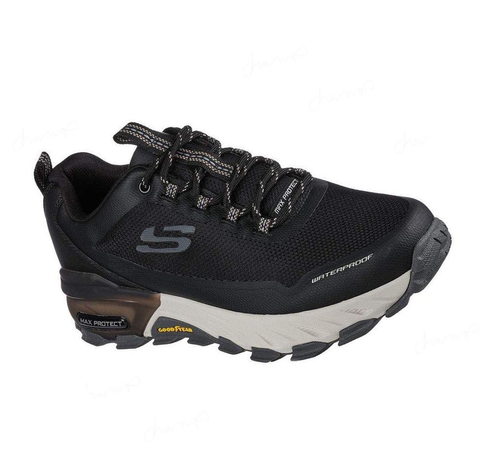 Zapatillas Skechers Max Protect - Fast Pista Hombre Negras Gris | 598TA_AR