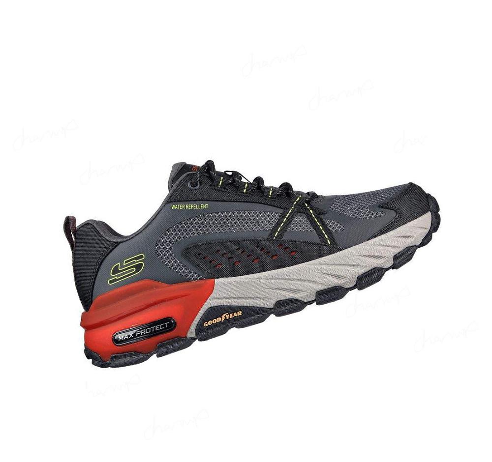 Zapatillas Skechers Max Protect Hombre Gris Multicolor | 6025E_AR