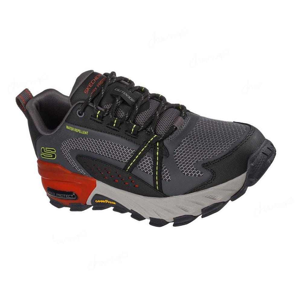 Zapatillas Skechers Max Protect Hombre Gris Multicolor | 6025E_AR