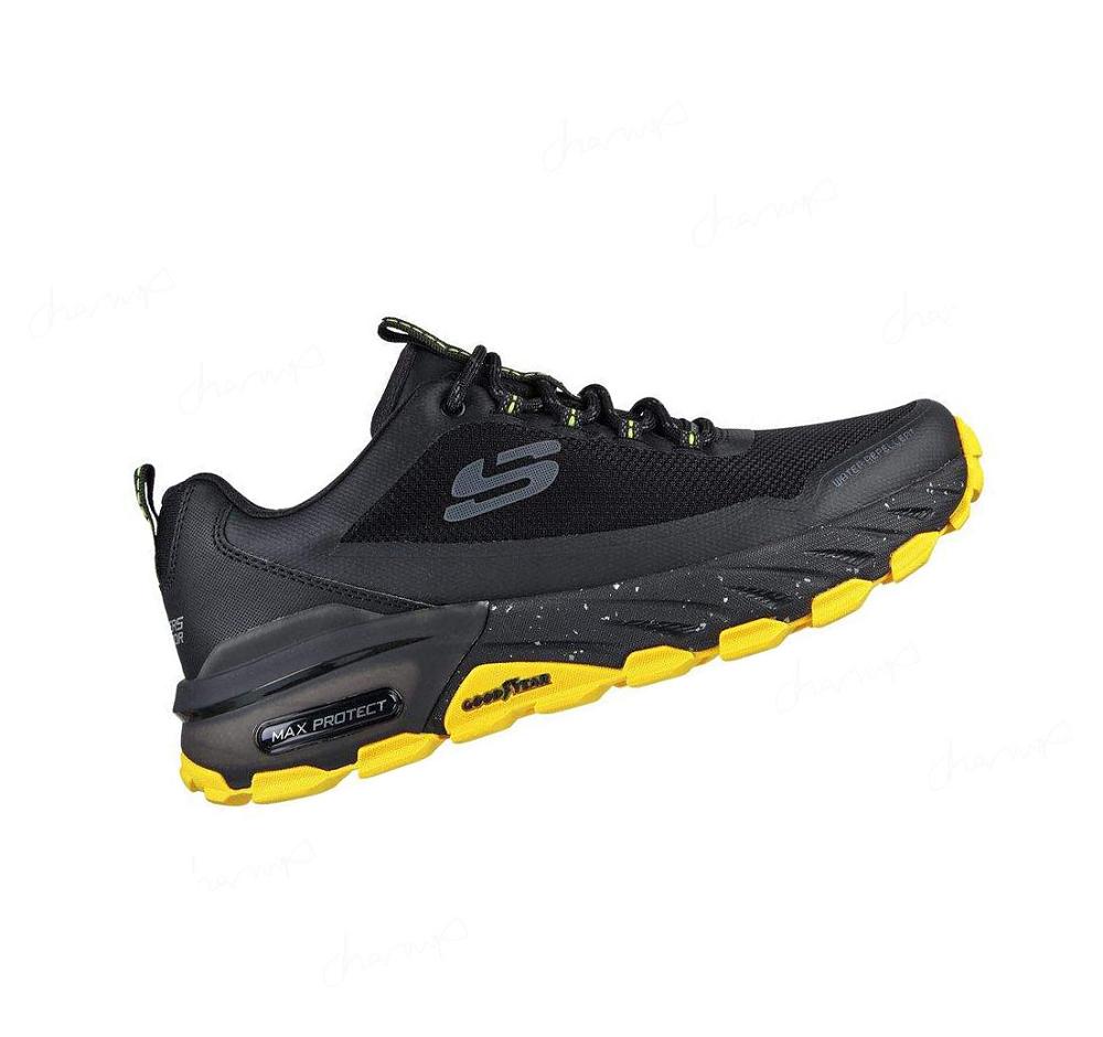 Zapatillas Skechers Max Protect - Liberated Hombre Negras Amarillo | 6012L_AR