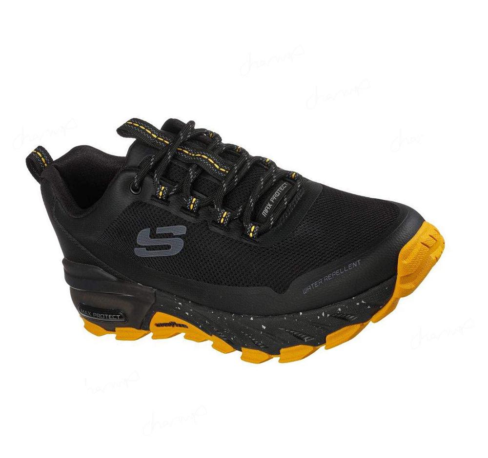 Zapatillas Skechers Max Protect - Liberated Hombre Negras Amarillo | 6012L_AR