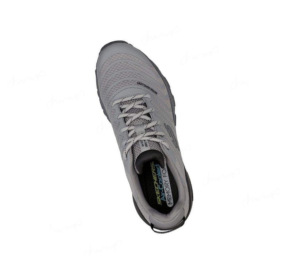 Zapatillas Skechers Max Protect - Paragon Hombre Gris | 6039A_AR