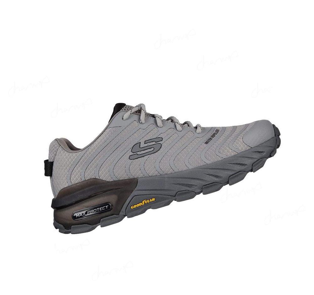 Zapatillas Skechers Max Protect - Paragon Hombre Gris | 6039A_AR