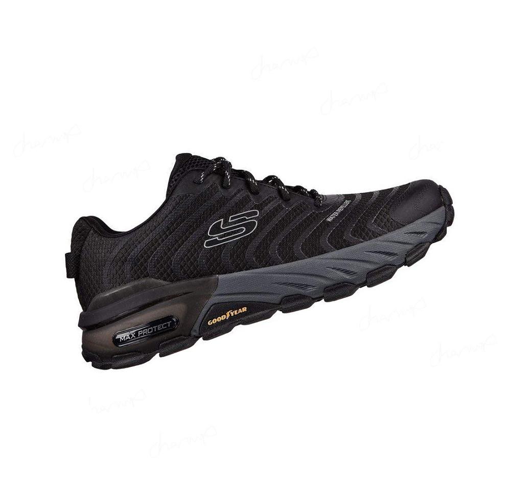 Zapatillas Skechers Max Protect - Paragon Hombre Negras Gris | 60505_AR