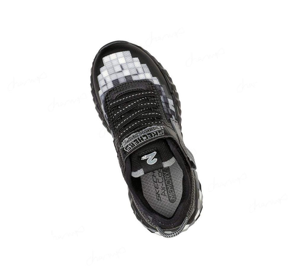 Zapatillas Skechers Mega-Craft 2.0 Niño Negras Gris | 80265_AR