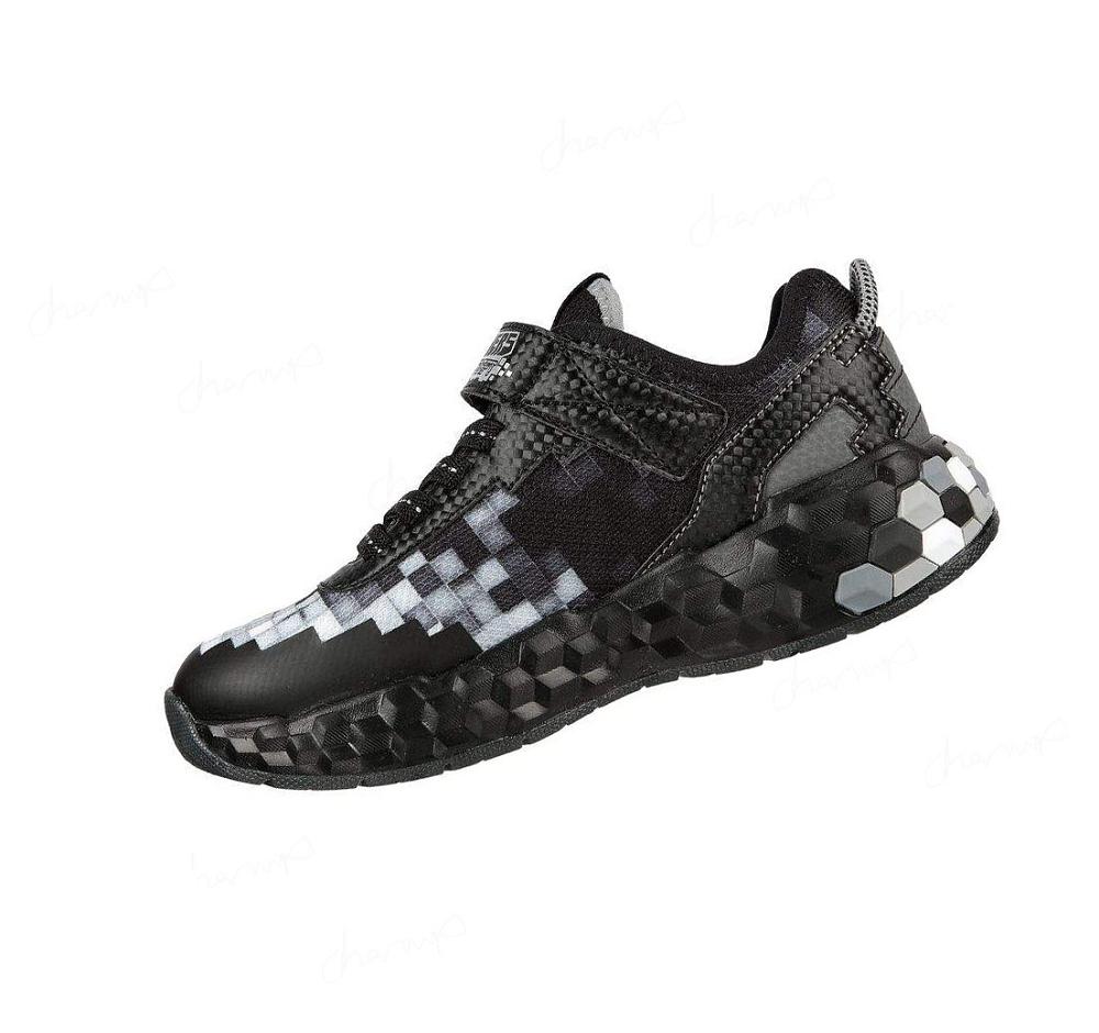 Zapatillas Skechers Mega-Craft 2.0 Niño Negras Gris | 80265_AR